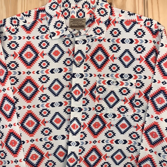 Free Nature Other - Men’s Western Shirt Size Large